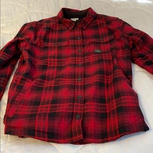 LL Bean women’s flannel shirt